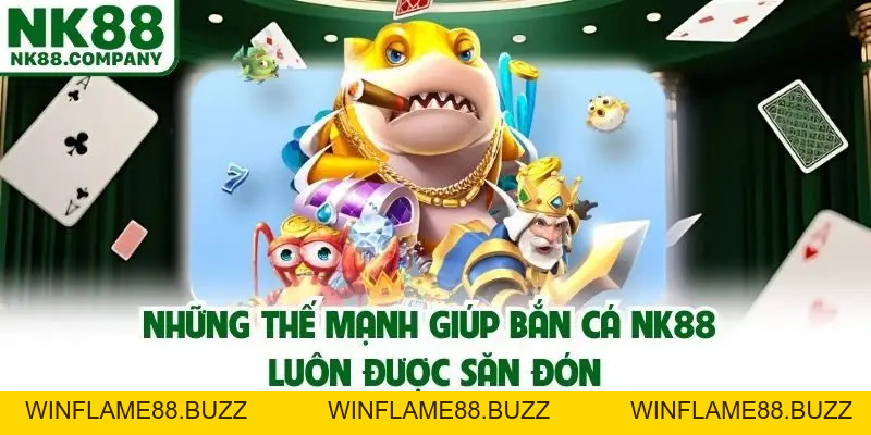 Bắn Cá NK88 - Săn Thưởng Hấp Dẫn Từ Đại Dương Online